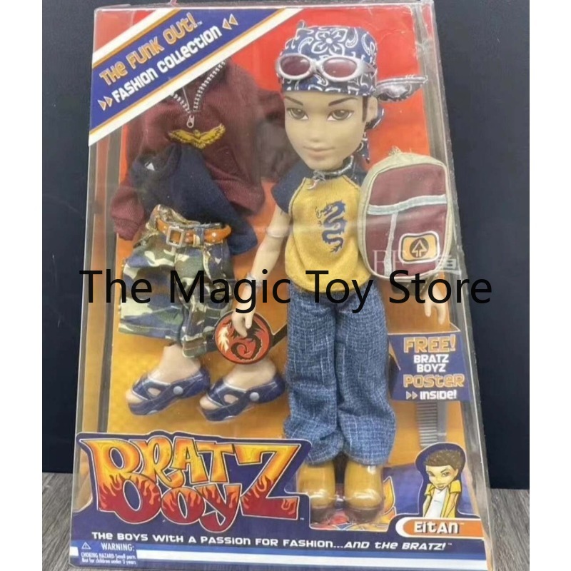 Vintage Collectible And Vintage Dolls - Boneka BRATZ BOYZ Eitan Asli, Barang