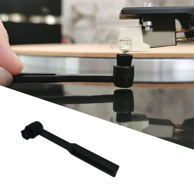 Vinyl Record Cleaner - Kuas Stylus kartrid meja putar untuk