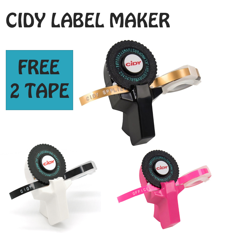 Typewriter Ribbon Roll - C101 3D mesin Label mesin tik