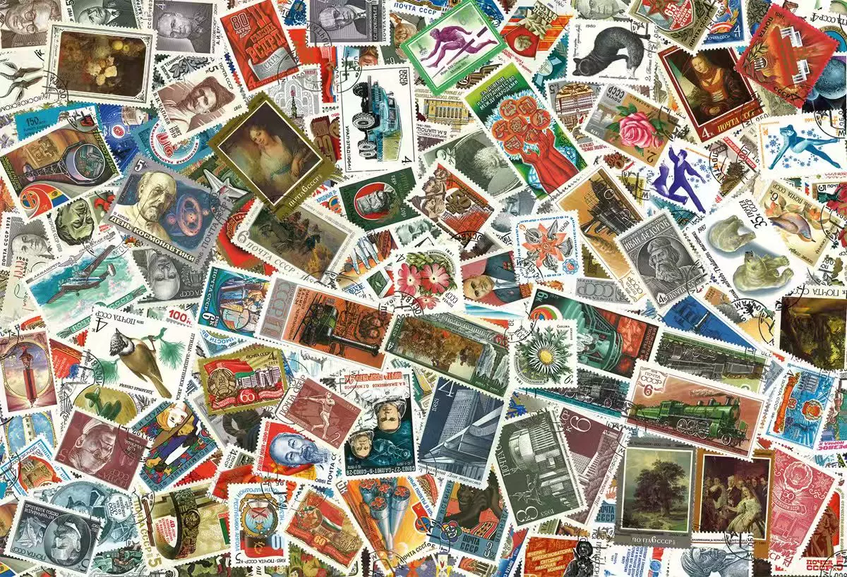 Prangko Vintage Uni Soviet 50/ - Collectible Vintage Postage Stamps ulasan dan harga