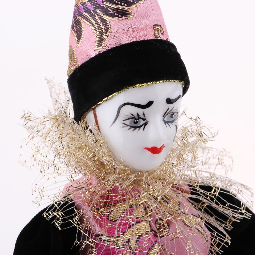Boneka Badut Porselen 22cm Kol - Vintage Collectible Clowns ulasan dan harga