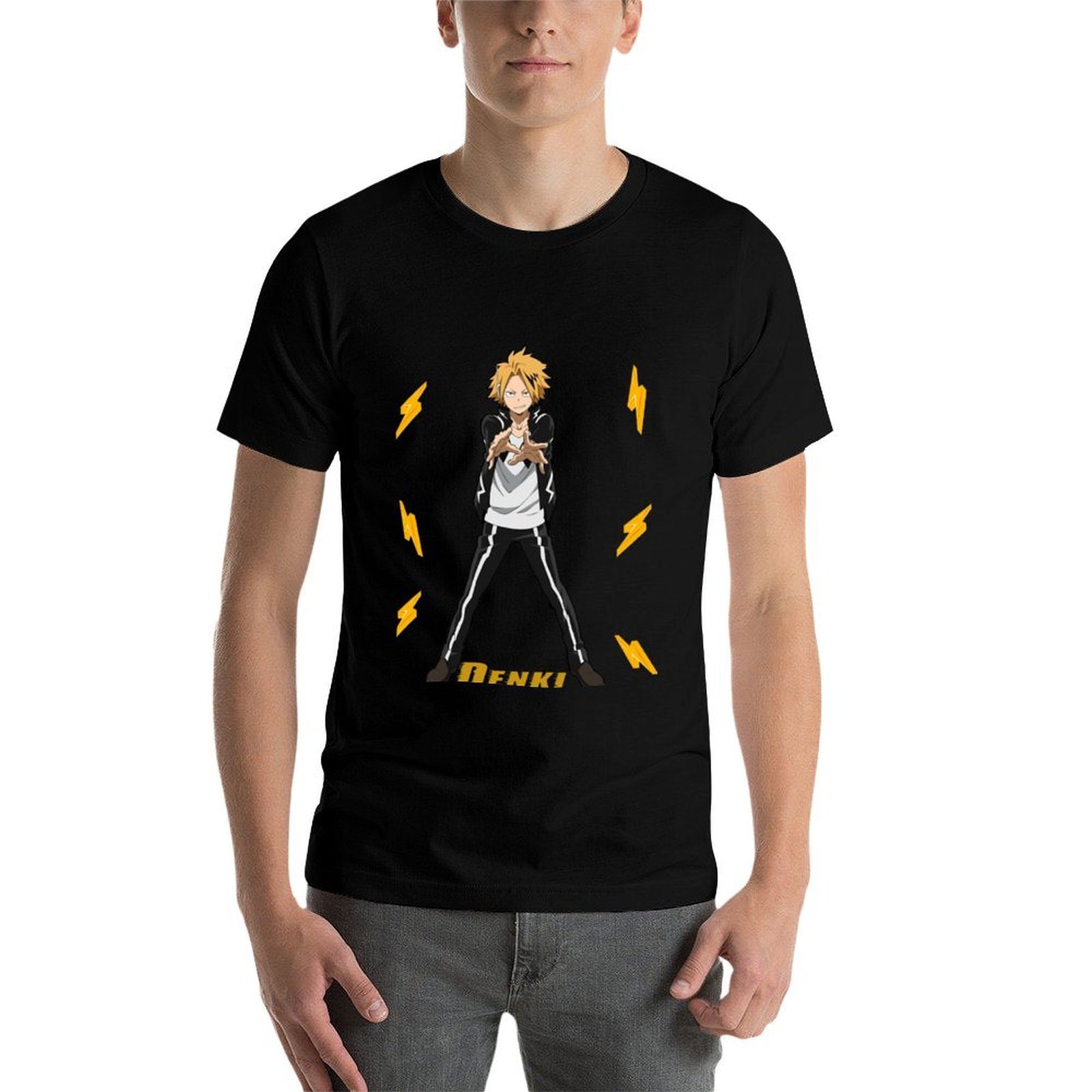 Kaos MHA DENKI COLLECTION, Kao - Collectible Vintage T Shirts ulasan dan harga