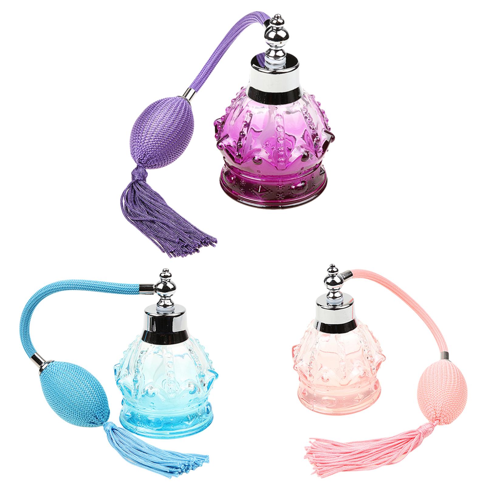Botol Semprot Parfum Kaca 100m - Vintage Collectible Perfume Bottles ulasan dan harga