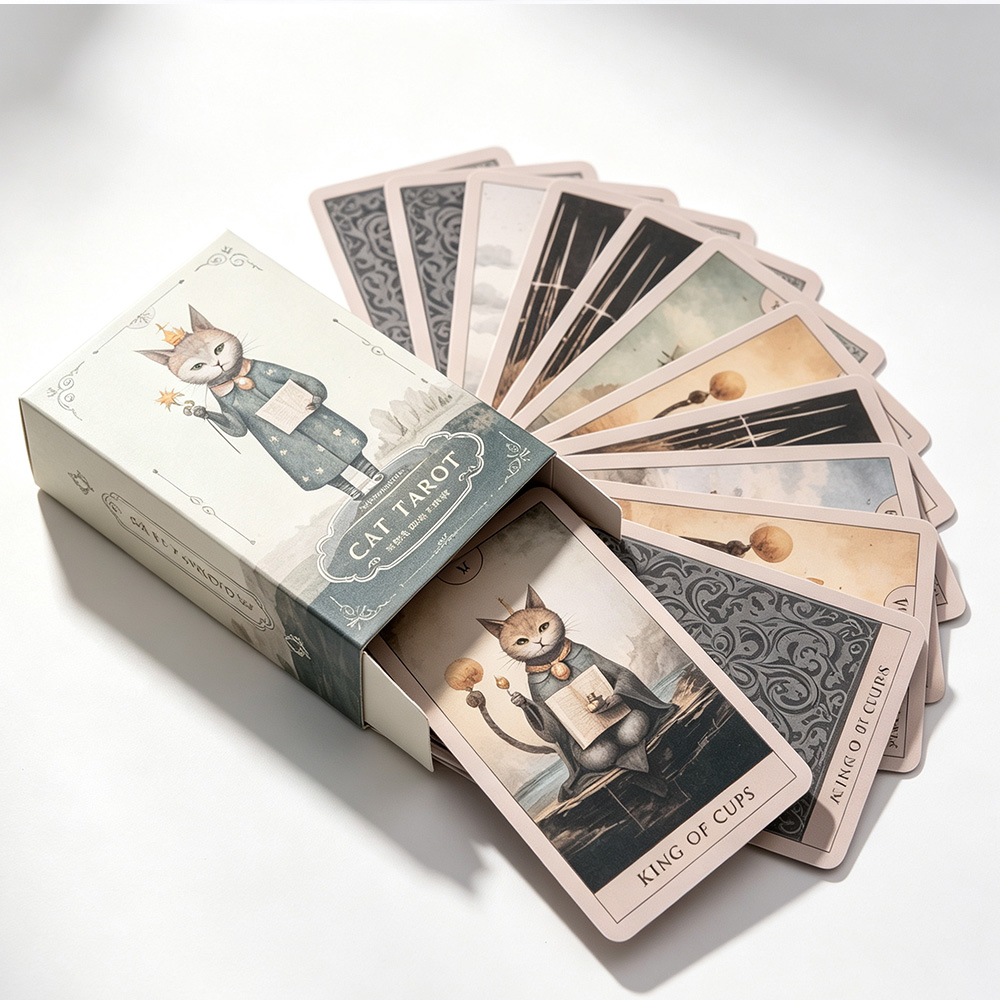 Set Kartu Tarot Kucing, 78 Kar - Vintage Collectible Board Games ulasan dan harga
