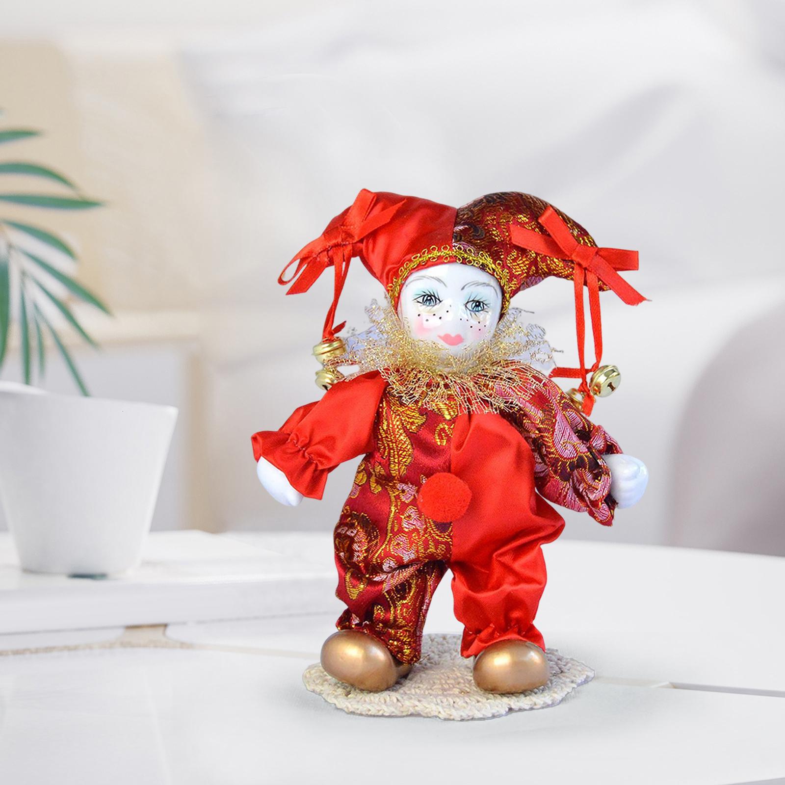 Boneka Harlequin Vintage, bone - Vintage Collectible Clowns ulasan dan harga