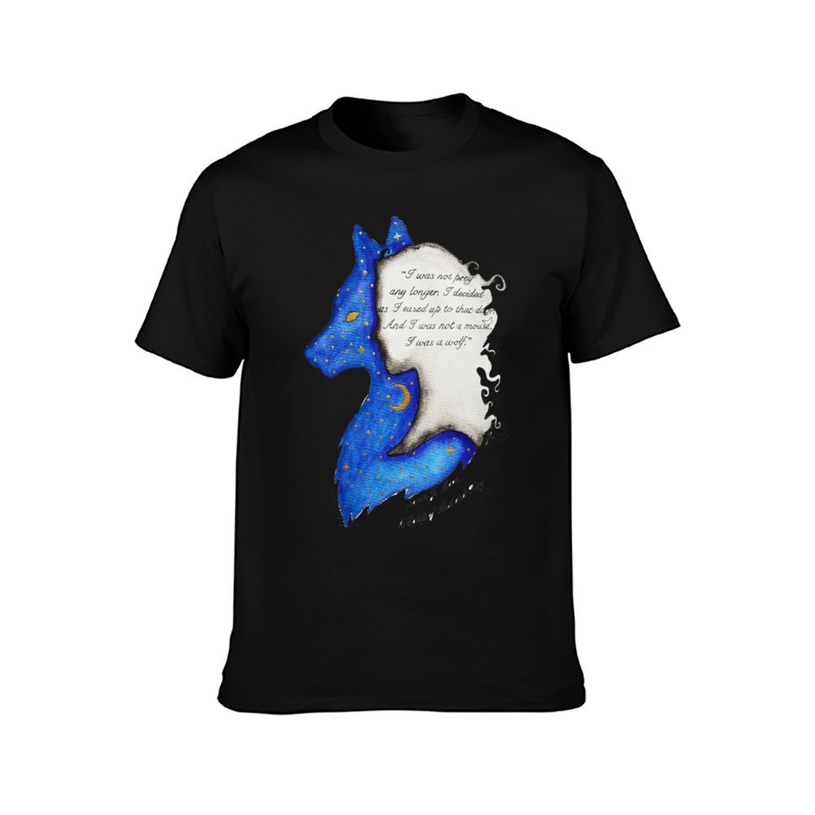 Kaos Wolf and Girl (Koleksi Se - Collectible Vintage T Shirts ulasan dan harga