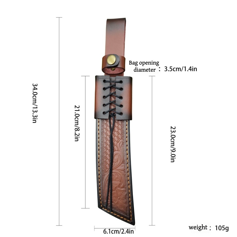 Sarung Pisau Ukiran Antik deng - Vintage Collectible Knives ulasan dan harga