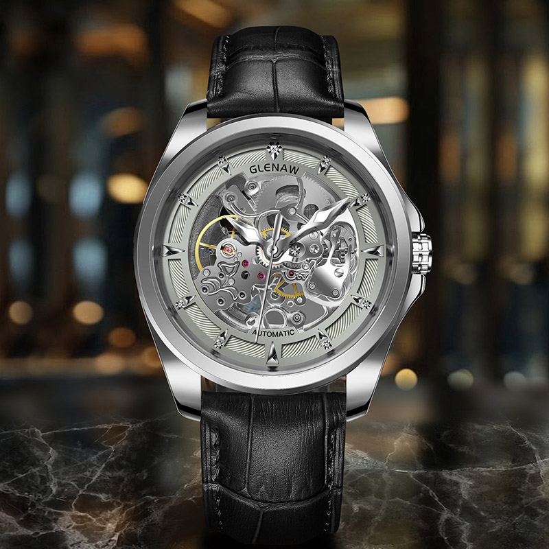 Jam Tangan Mekanis GLENAW Skel - Vintage Watch Collecting ulasan dan harga