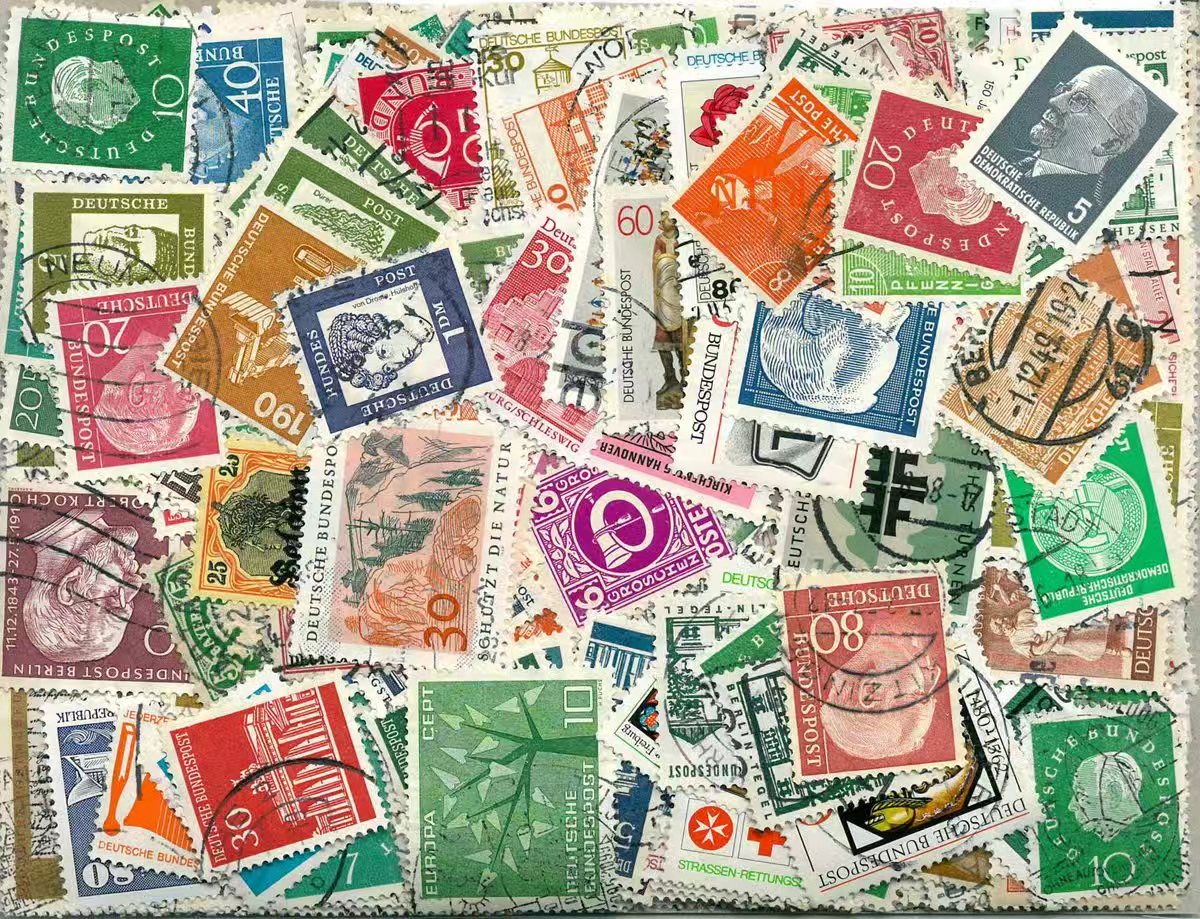 Set Perangko Jerman Campuran,  - Collectible Vintage Postage Stamps ulasan dan harga