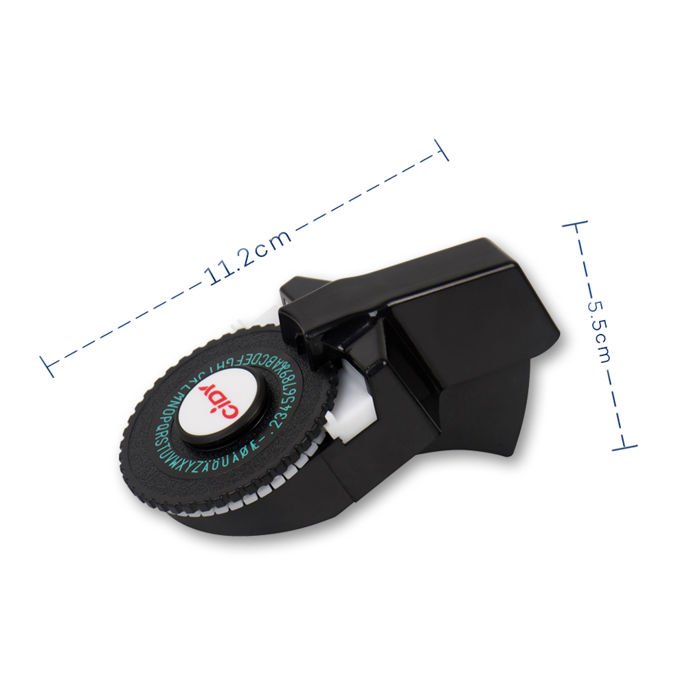 CIDY Printer Mini portabel DIY - Typewriter Ribbon Roll ulasan dan harga