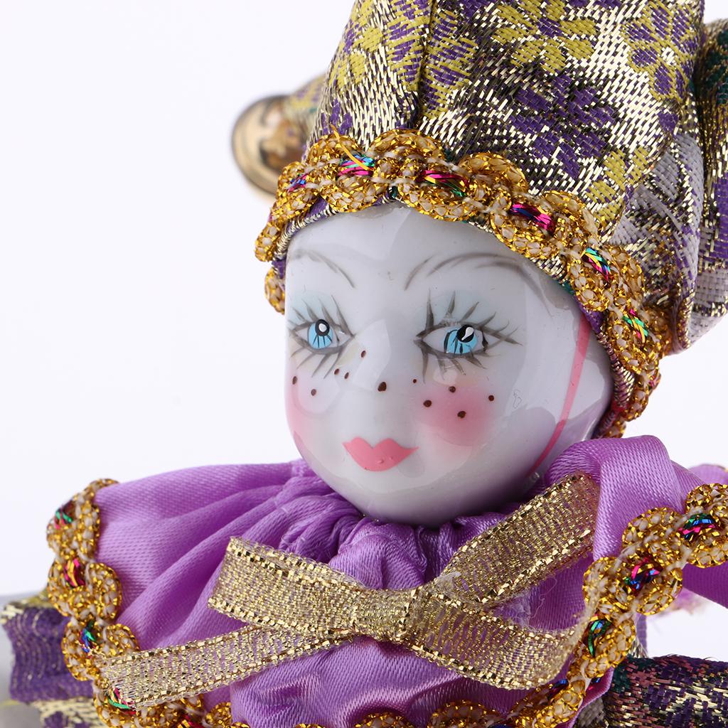 Boneka Porselen Badut 16 cm, B - Vintage Collectible Clowns ulasan dan harga