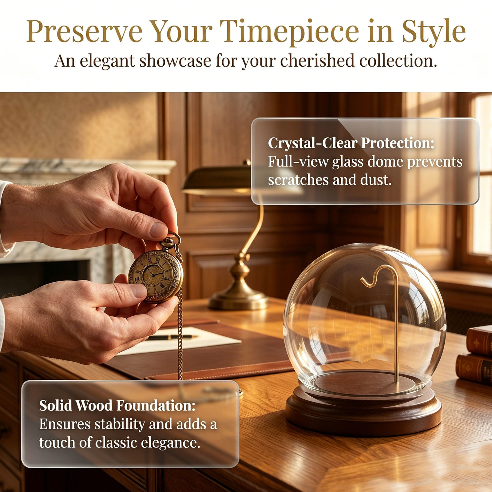 Kotak pajangan jam saku dengan - Vintage Watch Collecting ulasan dan harga