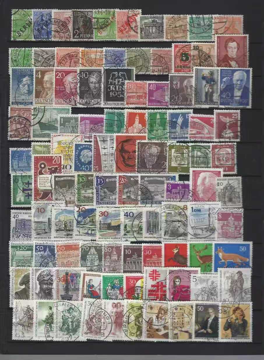 100/300/500 buah Perangko Beka - Collectible Vintage Postage Stamps ulasan dan harga