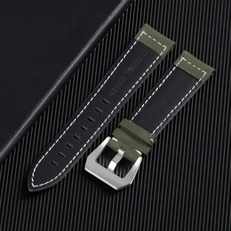 Gelang Jam Tangan Kulit Asli H - Vintage Watch Collecting ulasan dan harga