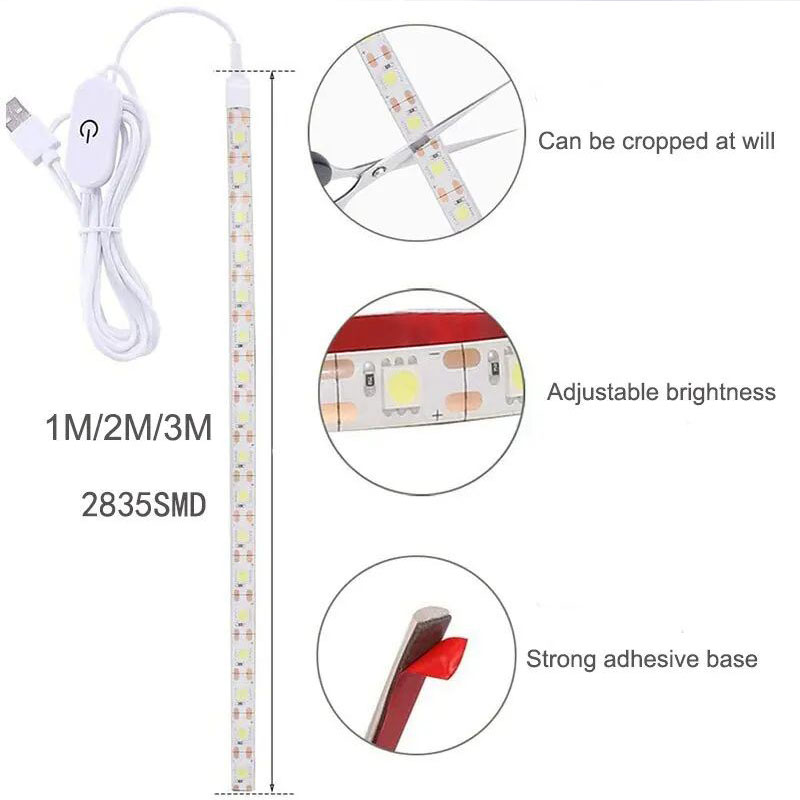 Lampu setrip LED 2835 sensor s - Typewriter Ribbon Roll ulasan dan harga
